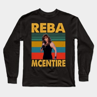 Reba Mcentire Legend Country Music Gift For Fan Long Sleeve T-Shirt